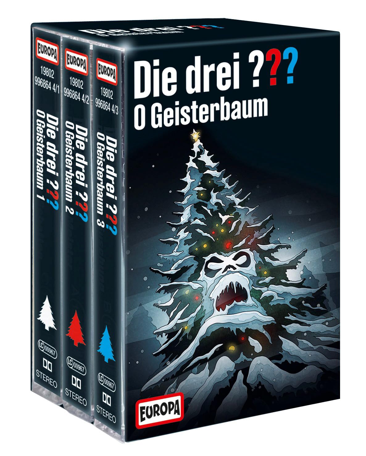 Die Drei Fragezeichen Abbildung 3er MC Box Adventskalender